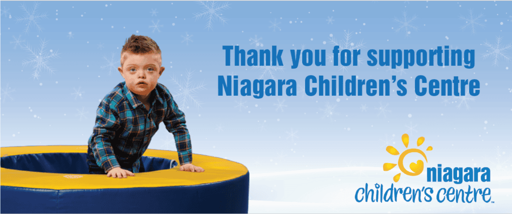 Banner advertisement for supporting Parker this holiday season